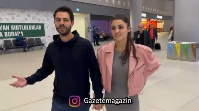 Hande Erçel ile havalimanında görüntülenen Hakan Sabancı'dan muhabire tepki: Her seferinde seninle konuşacak mıyız?