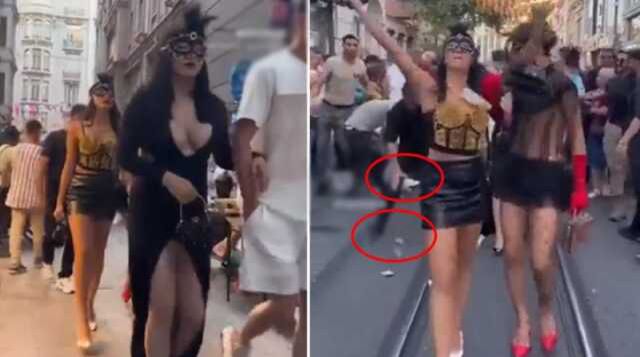 İstiklal Caddesi'nde Dolar Dağıtan Şüpheliler Serbest Bırakıldı