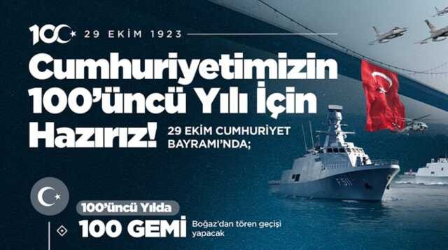 29 Ekim 100. yılına özel İstanbul Boğazı'nda Etkinlikler: İstanbul Boğaz gösterisi saat kaçta 2023? SOLOTÜRK, Türk Yıldızları uçuş gösterisi ne zaman?