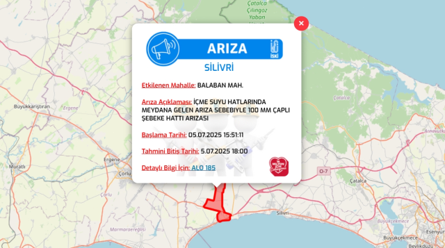 İstanbul SİLİVRİ su kesintisi! 5-6 Temmuz İSKİ Silivri su kesintisi ne zaman bitecek, sular ne zaman gelecek?