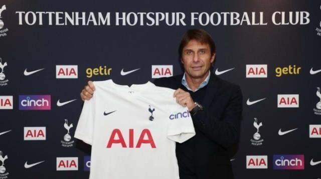Ronaldo'nun oynadığı Manchester United'ı reddeden Conte, Tottenham'a imza attı
