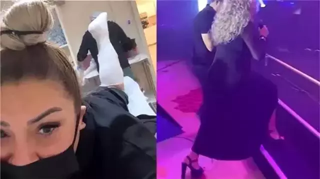 Işın Karaca konser verdiği esnada sahnede düştü, ayağı alçıya alındı