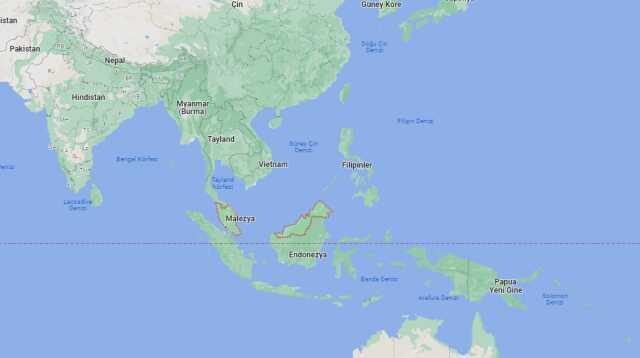 Malezya hangi yarım kürede? Malezya'nın konumu ve harita bilgisi