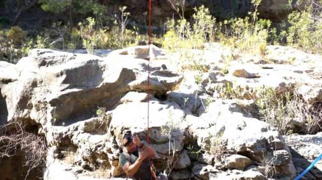 60 metrelik uçurumun ortasına kurduğu hamağın halatı kopan fenomen ölümden döndü