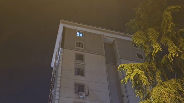 Doğalgaz parladı, panikleyip 7'nci kattan atladı