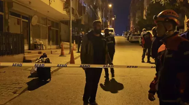 Kartal'da tahliye edilen binanın dış görünüşü