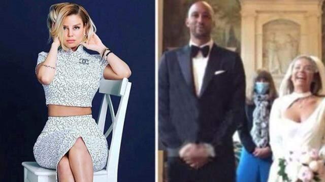 Eski Galatasaraylı Nzonzi, sosyetik güzel Seda Pakseker'le sessizce dünya evine girdi