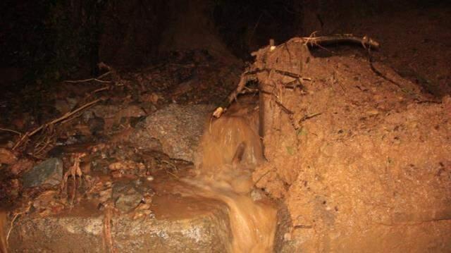 Sel ve heyelanın vurduğu Rize'den ilk görüntüler! Yıkım çok büyük