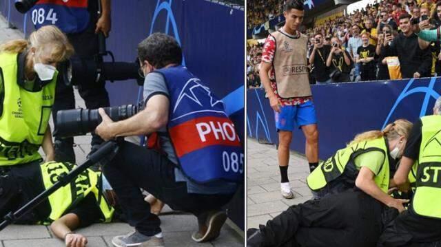 Cristiano Ronaldo'nun bayılttığı güvenlik görevlisi olayı anlattı: Öldüm sandım