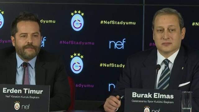 İmza töreninde bomba ifadeler! Burak Elmas, Erden Timur'un Galatasaray'a başkan olmasını istedi
