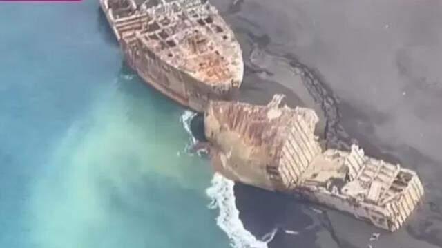 2. Dünya Savaşı sırasında batan Japon gemileri, yanardağdaki hareketlilik sonrası ortaya çıktı