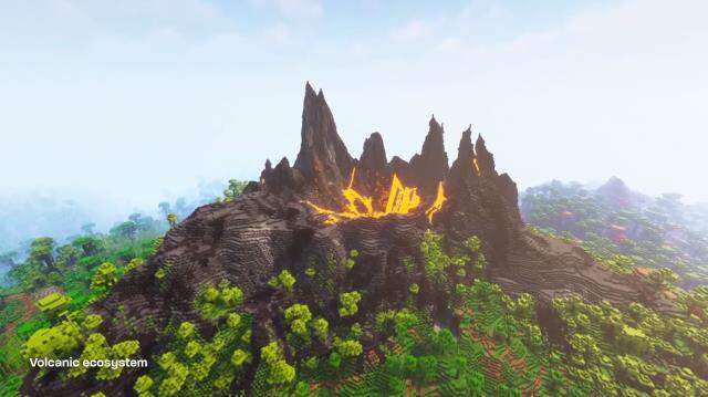 Minecraft mod tasarımcıları 1.18 sürümüne 85 yeni biyom ekledi