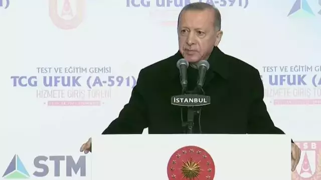 Türkiye için gurur günü! Türkiye'nin ilk istihbarat gemisi olan TCG Ufuk hizmete alındı