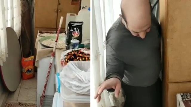 FETÖ şüphelisi, dolabın arkasında yakalandı