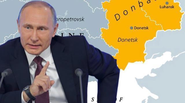 Savaş başlıyor! Putin'in kararı sonrası çok sayıda asker ve tank, Donetsk ve Luhansk'a girdi