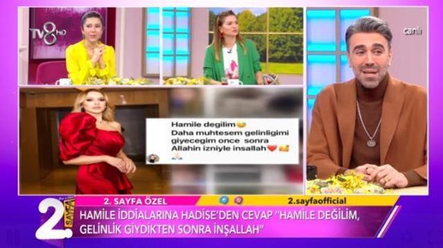 Evlilik hazırlığı yapan Hadise, hamilelik iddiasını yalanladı