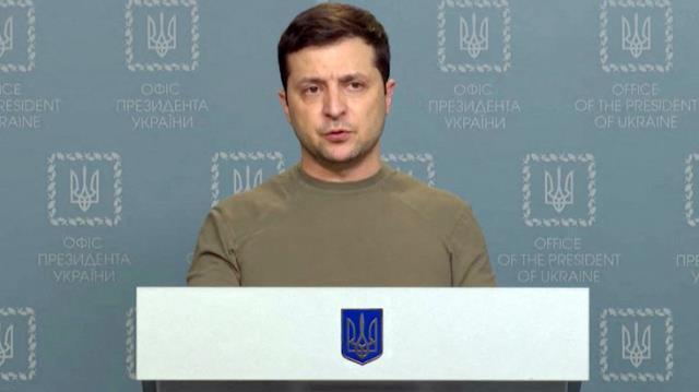 Son Dakika! Ukrayna Devlet Başkanı Zelenski: Saldırılar püskürtüldü, Kiev kontrolümüz altında