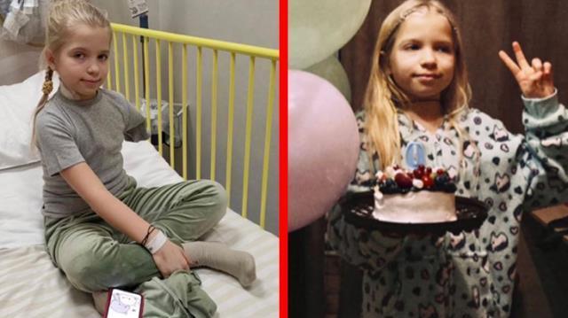 Rus ordusu tarafından vurularak tek kolunu kaybeden küçük kız konuştu: Rusların beni neden vurduğunu bilmiyorum.
