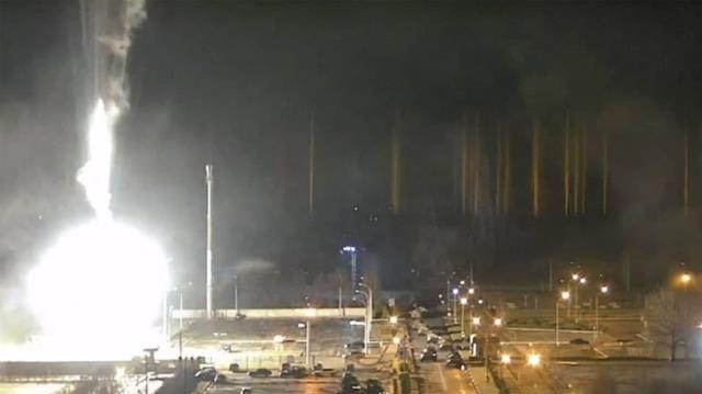 Rus ordusunun kontrolü altında bulunan Çernobil Nükleer Santrali'nde her an bir patlama gerçekleşebilir