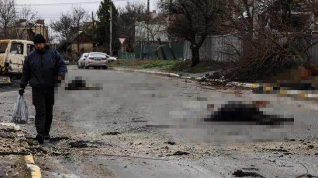 Kremlin'den Buça'da çekilen katliam fotoğraflarıyla ilgili açıklama: Görüntülerin hepsi fotomontaj