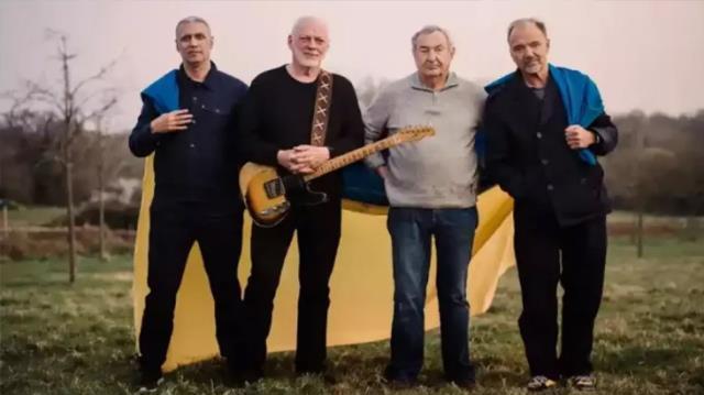 Pink Floyd 28 yıl sonra Ukrayna için 'Hey Hey Rise Up' isimli şarkıyı çıkaracak