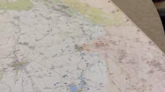 Çeçen lider Kadirov'dan tarihi hata! Canlı yayın sırasında masadaki haritada Rus askerlerin pozisyonları göründü