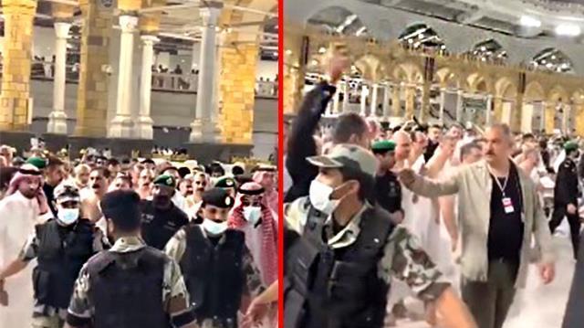 Cumhurbaşkanı Erdoğan ve ekibi Umre yaptı! Güvenlik güçleri bölgede kuş bile uçurtmadı