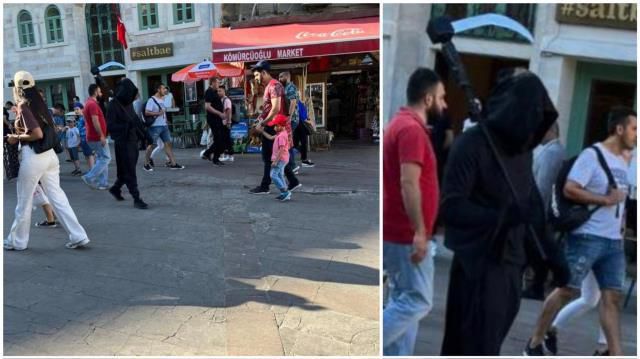 Galata Kulesi önünde kendini yakan kimdir? (VİDEO) Galata Kulesi'nde ne oldu?