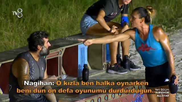 Survivor All Star'da ortalık karıştı! Nagihan ve Hikmet birbirine girdi