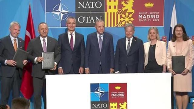 Son Dakika! NATO Zirvesi sonuç bildirisi yayımlandı: İsveç ve Finlandiya'ya resmi davet, Türkiye'ye teşekkür