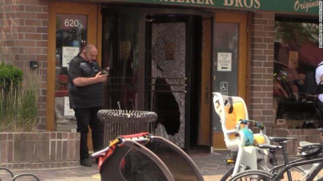 ABD'deki kutlamaları kana bulayan saldırıdan ilk görüntüler! Kaos anları anbean kaydedildi