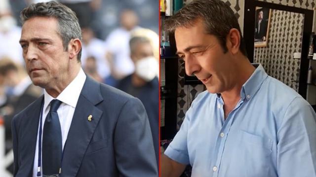 Milyon izlenmeyi devirdi! Ali Koç'a benzeyen berberin videosu sosyal medyada rekora koşuyor