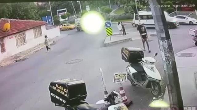 ESENLER'DE KENDİSİNİ UYARANLARIN ÜZERİNE MİNİBÜSÜ SÜRDÜ