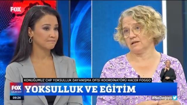 FOX Çalar Saat konuğu Hacer Foggo kimdir? CHP Yoksulluk Dayanışma Ofisi Koordinatörü Hacer Foggo kaç yaşında, nereli? Hacer Foggo biyografisi!