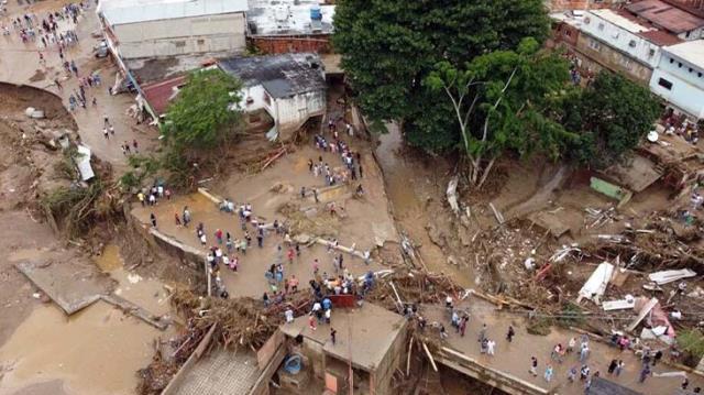 Venezuela'da toprak kayması: 22 ölü, en az 50 kayıp