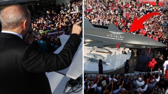 Ankara'da 'Türkiye Yüzyılı' heyecanı! Cumhurbaşkanı Erdoğan'dan salon önünde dikkat çeken mesajlar