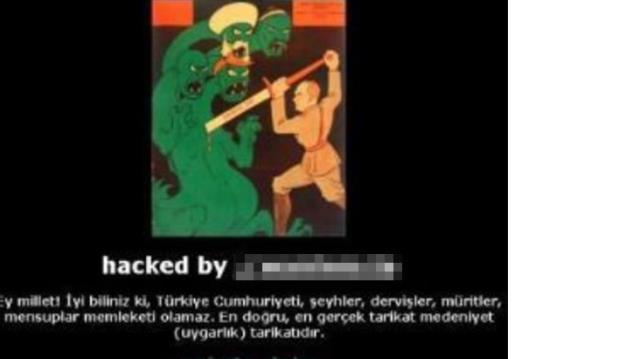 Hiranur Vakfı'nın internet sitesi ele geçirildi! Hackerlar Atatürk'ün sözlerini ana sayfaya yazdılar