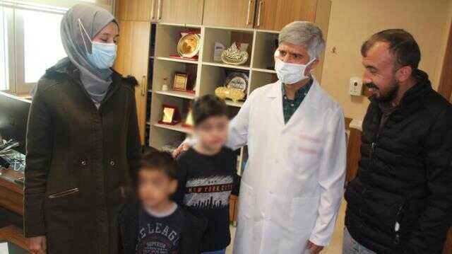 Pansuman için hastaneye götürülen çocuğun kafasından mermi çıktı