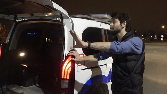 Polise yakalanan alkollü sürücünün tavrı pes dedirtti: Beni öldürün, ceza yazın ama bir sigara verin