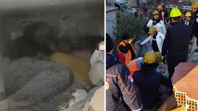 'Korkma, geldik' diyen AFAD ekibine minik Sare'den ağlatan cevap: Acele etmeyin, bir şeyimiz yok