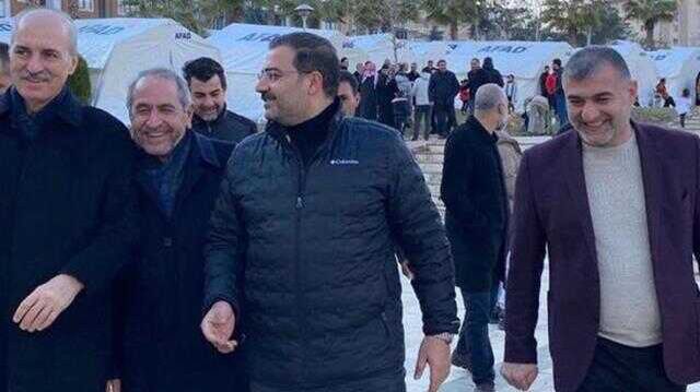 Numan Kurtulmuş'tan depremde bölgesinde çekilen fotoğrafla ilgili açıklama: Bu siyasi yağmacılıktır