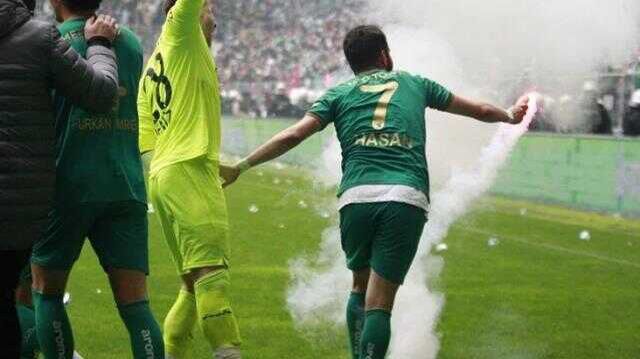 Olayların durulmadığı Bursaspor-Amedspor maçı sonrası 7 kişi gözaltına alındı
