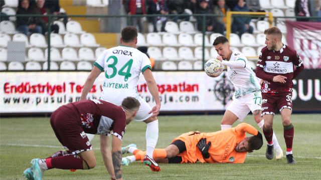Üst sıralar alev alev! Bodrumspor, Bandırmaspor'ı deplasmanda gole boğdu