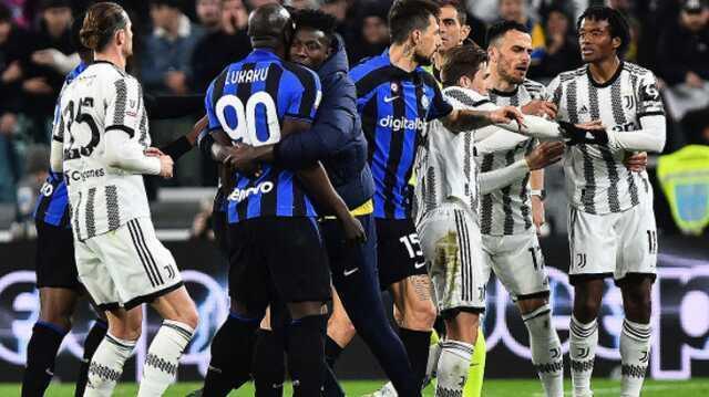 2 gol, 3 kırmızı! İtalya Kupası'ndaki Juventus-Inter derbisi nefes kesti