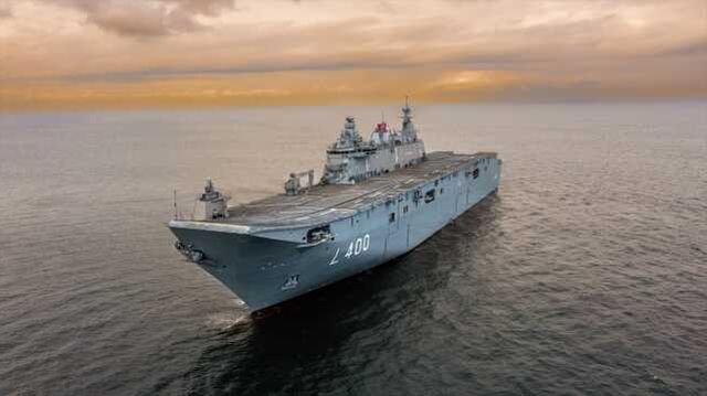 Türkiye için tarihi gün! Dünyanın ilk 'SİHA gemisi' TCG Anadolu, TSK envanterine giriyor