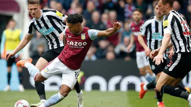 Herkes bu maçın sonucunu merak ediyordu! Aston Villa, Newcastle'ı dağıttı