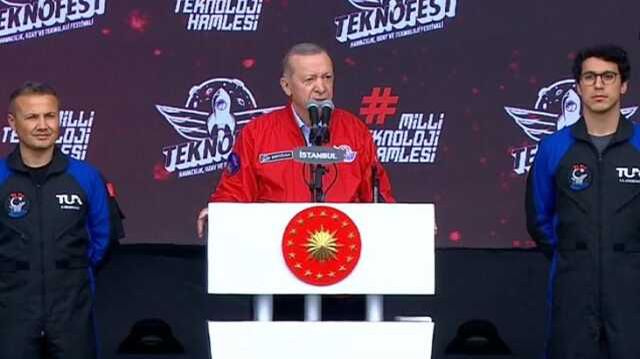 Cumhurbaşkanı Erdoğan 3 gün sonra yeniden meydanlarda! Aliyev ile TEKNOFEST'e katıldı