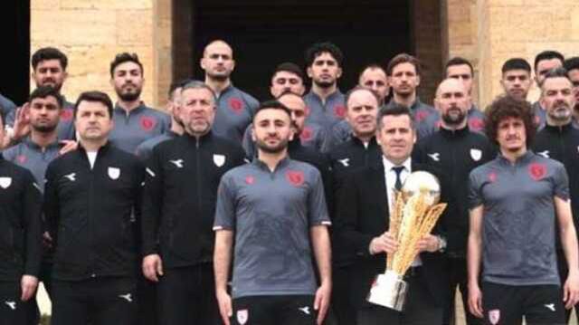 İlk durakları Ankara oldu! Süper Lig'e çıkan Samsunspor'dan gönülleri fetheden hareket