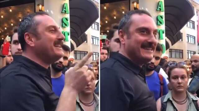 İstanbul Emniyet Müdür Yardımcısı Hanife Zengin ile LGBT'liler arasında gerginlik: O parmağını indir