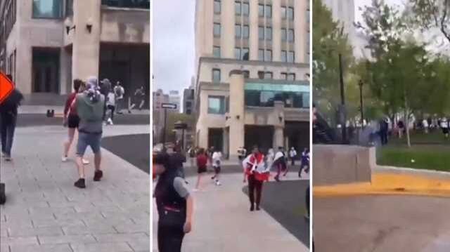 Fransa'daki olaylar Belçika ve İsviçre'nin ardından Kanada'ya da sıçradı